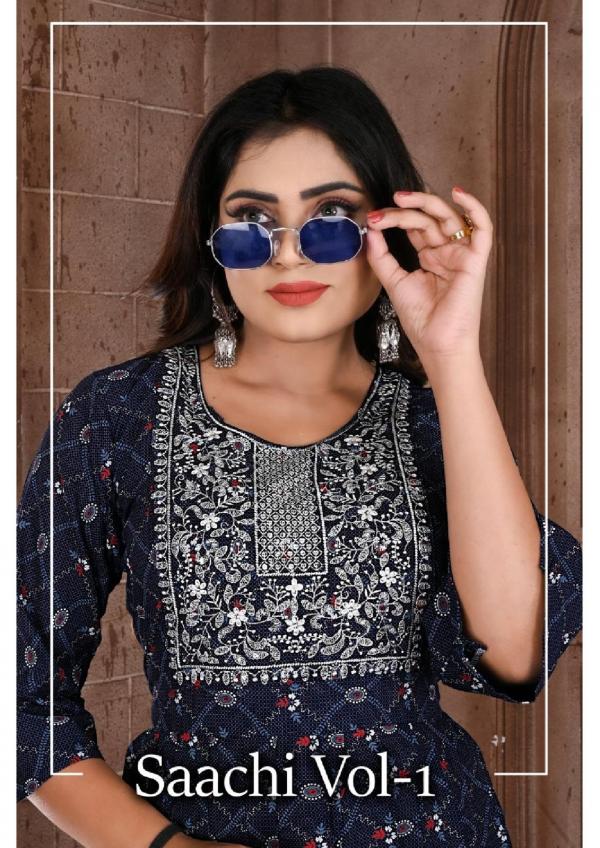 Beauty Saachi Vol 1 Rayon Designer Exclusive Kurti collection